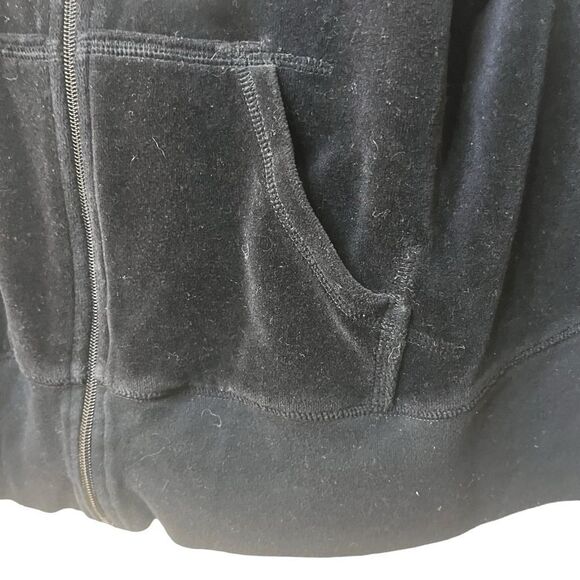 Walt Disney Parks Mickey Mouse Velour Zip Jacket Sz L - Picture 3 of 6